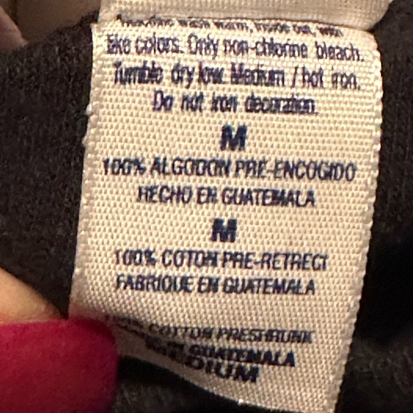 LOVE This Tee SHIRT -ANYTIME -HALLOWEEN READY Vee Neck SS TEE Easy Costume Med - Picture 5 of 5